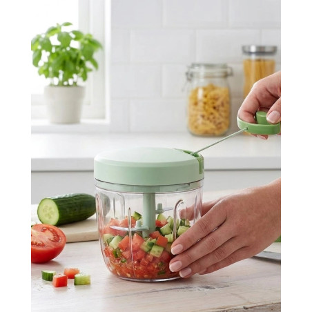 Çek Bırak Mekanizmalı Manuel Doğrayıcı Sebze ve Soğan Rondosu