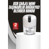 Mini Doğrayıcı Rondo Taşınabilir Mini El Blender Paslanmaz Çelik