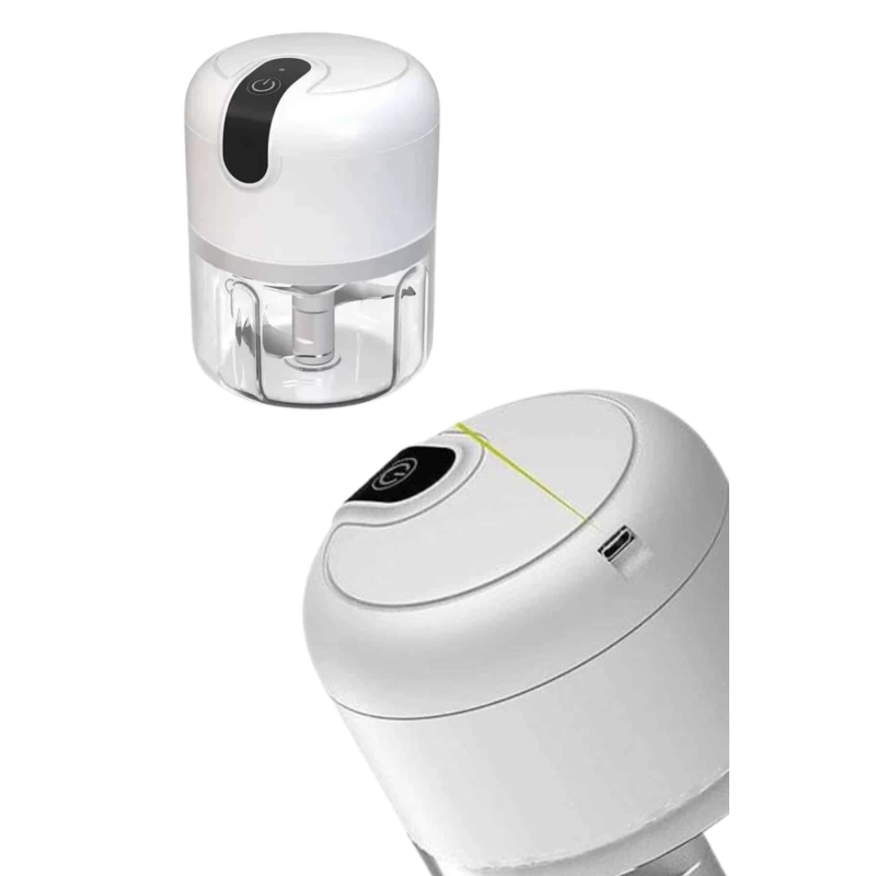 Mini Doğrayıcı Rondo Taşınabilir Mini El Blender Paslanmaz Çelik