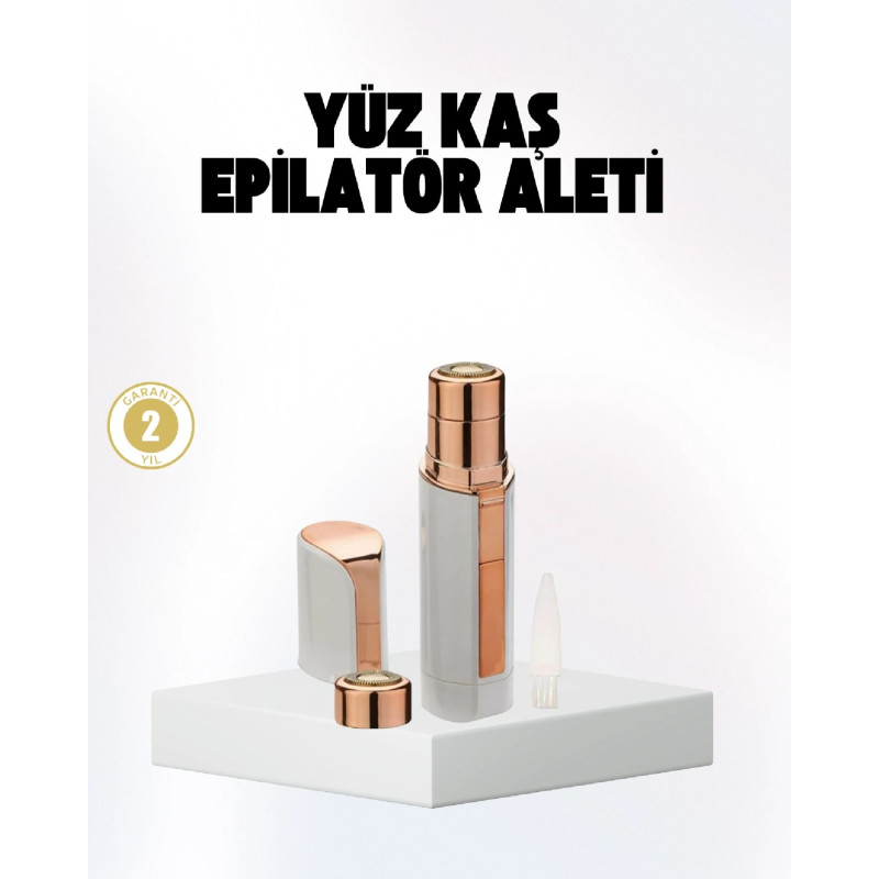 Hassas Ciltler İçin Yüz Epilatörü  Kaş ve Bıyık