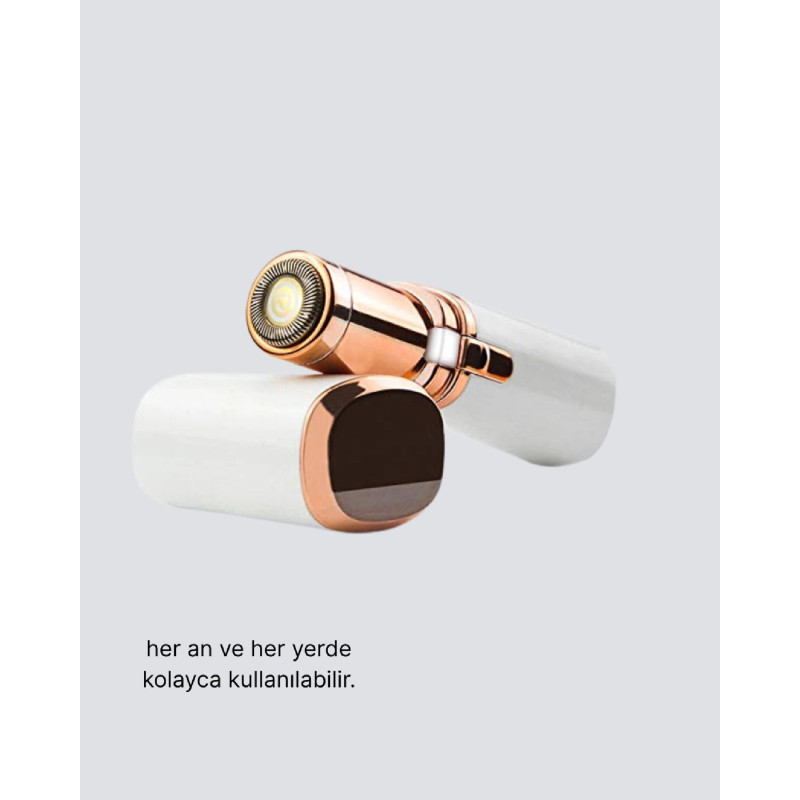 Taşınabilir Yüz ve Kaş Epilatörü  Acısız Tüy Temizleme