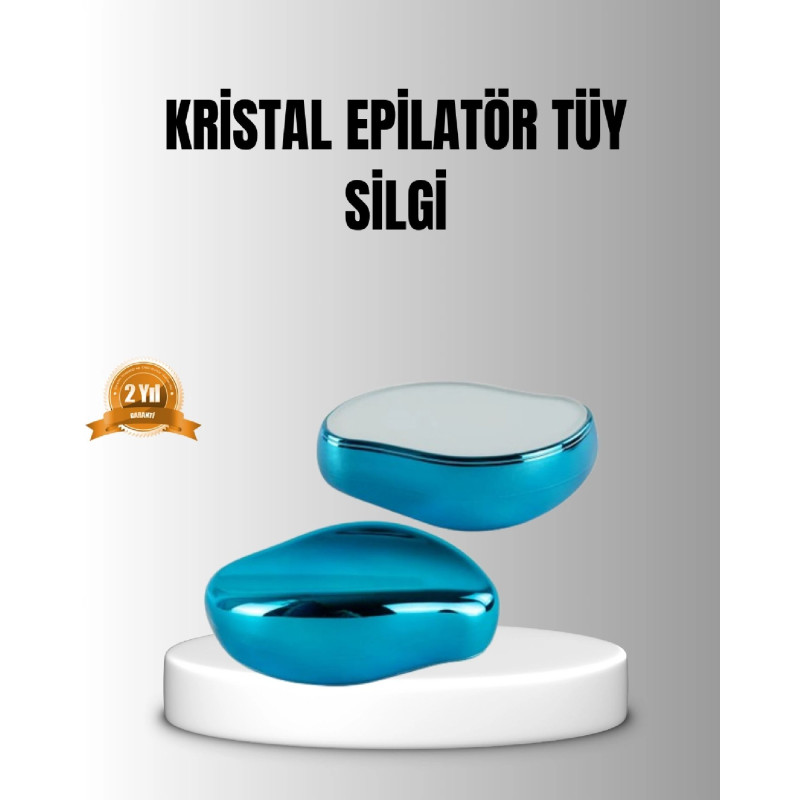 Kristal Tüy Alıcı Epilatör  Acısız, Pratik ve Cilt Dostu Tüy Temizliği