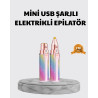 Mini Yüz ve Kaş Epilatörü  8000 RPM Güçlü Motor ve Paslanmaz Çelik Başlık