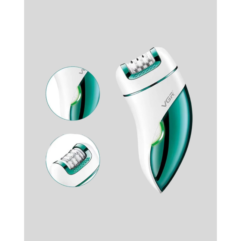 3 in 1 Epilatör Metal Başlıklı IPX5 Su Geçirmez 90 Dakika Şarjlı Epilasyon Cihazı