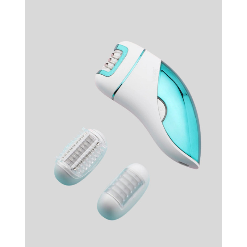 Şarjlı 3 ü 1 Arada VGR Epilatör LED Işıklı Suya Dayanıklı Hassas Bölge Epilasyon Makinesi