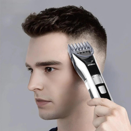 Şarjlı Ayarlanabilir Başlıklı Saç Sakal Traş Makinesi