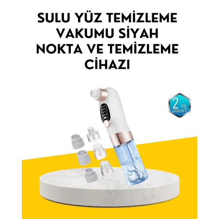 Çok Fonksiyonlu Cilt Bakım Cihazı  Siyah Nokta, Gözenek ve Akne Temizleyici
