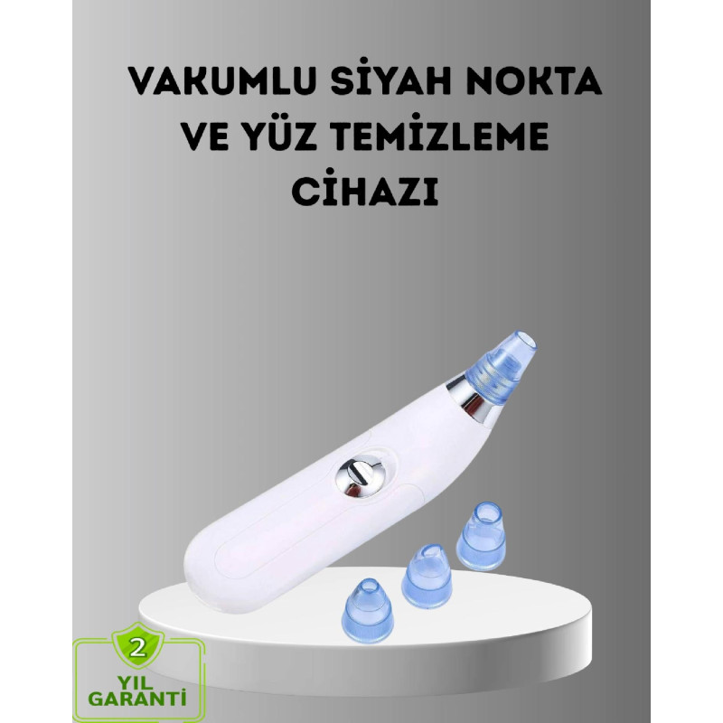 Siyah Nokta ve Gözenek Temizleyici Vakumlu Cihaz  Masajlı Derin Temizlik Teknolojisi