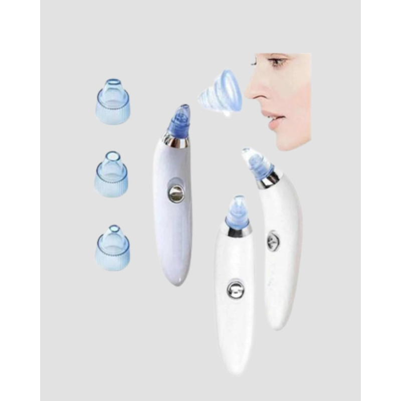 Vakumlu Siyah Nokta Temizleme Cihazı  5 Kademe Güç ve 4 Başlıklı Derin Cilt Bakımı