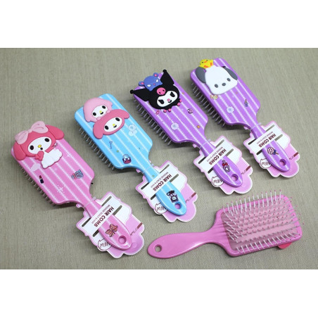 Kuromi, Hello Kitty, Cinnamon, My Melody Saç Tarağı Model 2