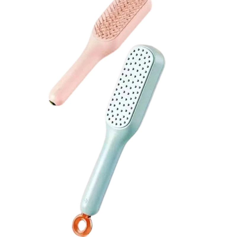 Kendi kendini Temizleyebilen Hijyenik Saç Fırçası Anti-Statik Teknolojisi