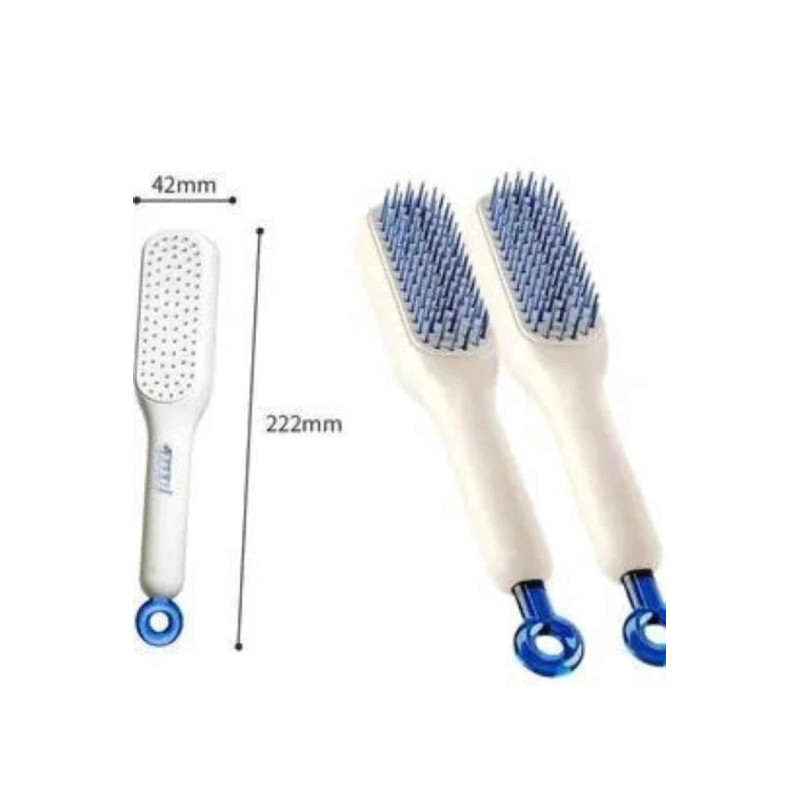 Kendi kendini Temizleyebilen Hijyenik Saç Fırçası Anti-Statik Teknolojisi