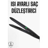 Saç Düzleştirici Isı Ayarlı Döner Kablo Yıpranma Karşıtı