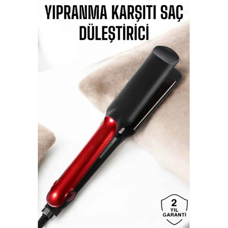 Saç Düzleştirici Yüksek Isı Ayarlı Seramik Kaplama