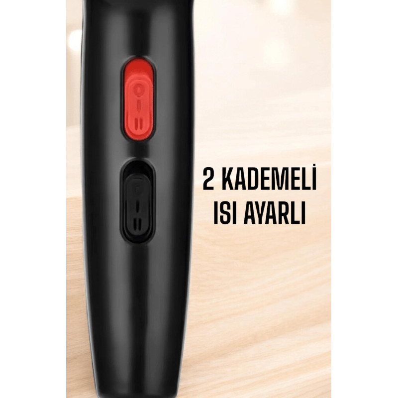 Soğuk ve Sıcak Üfleme Özellikli AC Motorlu Saç Kurutma Makinesi