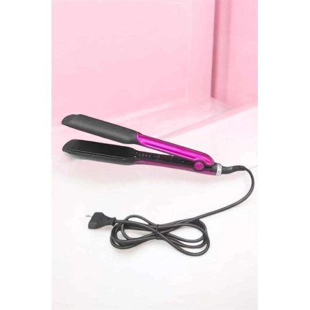 Saç Düzleştirici Isı Ayarlı Seramik Kaplama Döner Kablo Yıpranma Karşıtı