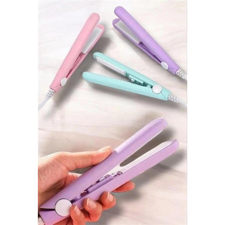 180 C Isı ve Uzun Süre Kalıcı Düzlük Sağlayan Mini Saç Düzleştirici