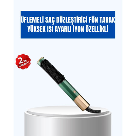 Ayarlanabilir Isı Kontrollü Saç Şekillendirme Seti  Tüm Saç Tipleri İçin Uygun