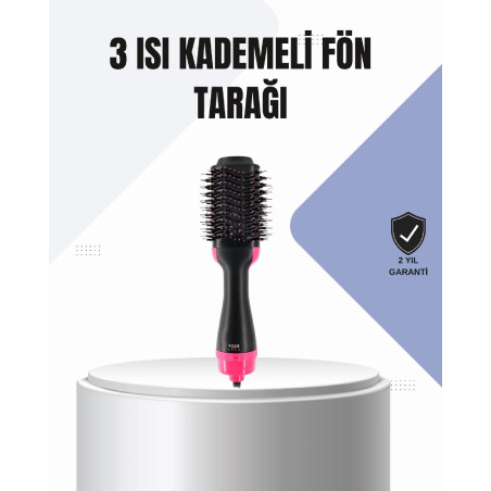 Oval Tasarımlı Profesyonel Fönlü Saç Şekillendirici