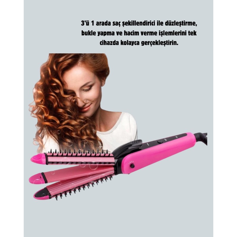 Elektrikli Saç Maşası ve Düzleştirici  Günlük ve Profesyonel