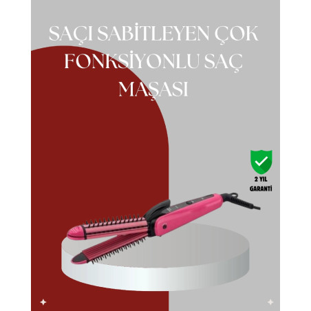 Kuaför Kalitesinde Saç Şekillendirici  Pratik Kullanım