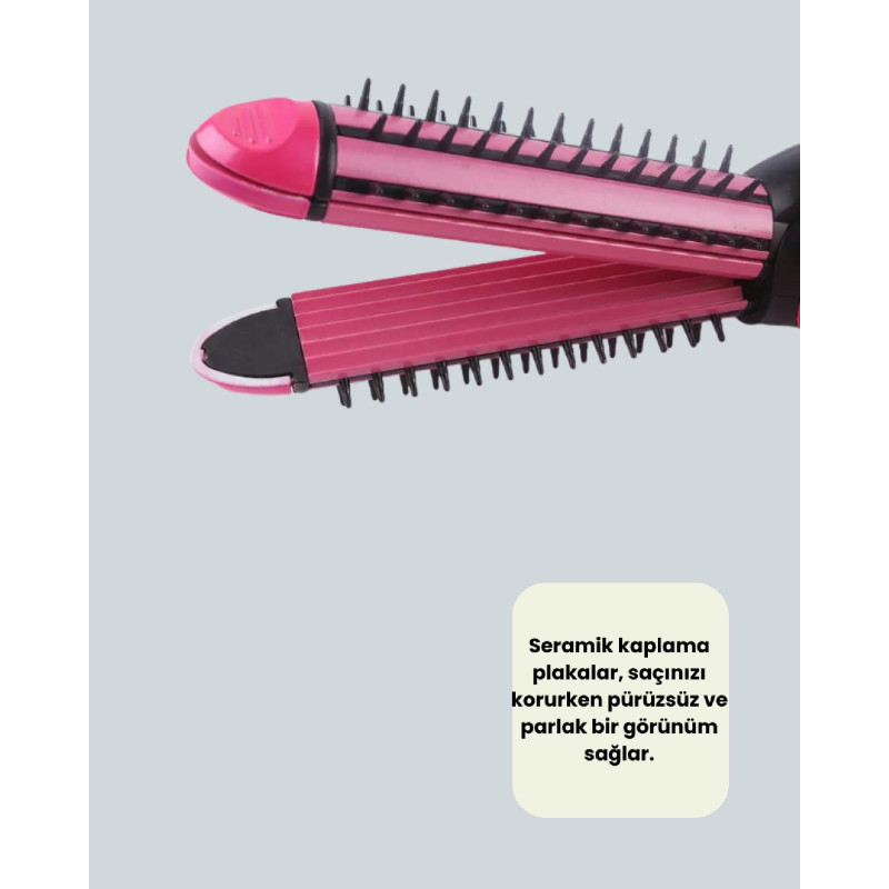 Elektrikli Saç Maşası ve Düzleştirici  Günlük ve Profesyonel