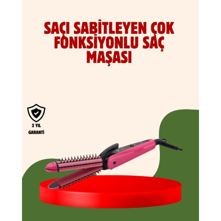 Seramik Kaplama Saç Şekillendirici  Dalga ve Düzleştirme