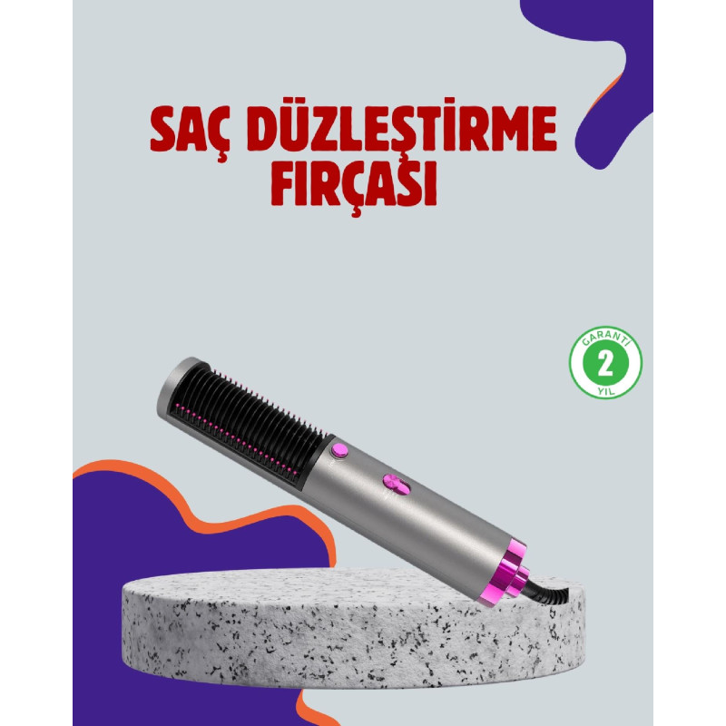 Salon Kalitesinde Saç Bakımı Sunan Şekillendirici Fırça