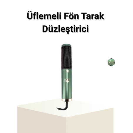 Seramik Plakalı Saç Düzleştirici  200 C Ayarlanabilir Isı, İyon Teknolojisi