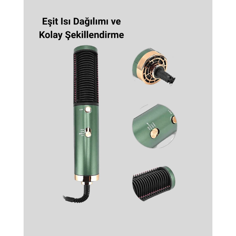 200 C Seramik Plakalı Saç Düzleştirici  Elektriklenme Önleyici İyon Teknolojisi